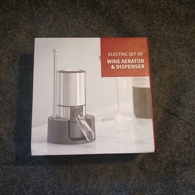 Electric Set of Wine Aerator & Dispenser