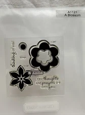 Close to My Heart A1121 A BLOSSOM My Acrylix Acrylic Stamps