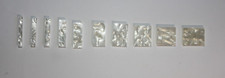 MOP Immitat block Inlays Guitar 3,3 mm stark ...