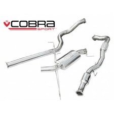 Vauxhall Corsa D VXR Turbo Back (Sports Cat / Non-Res) Cobra Sport Exhaust VZ06b