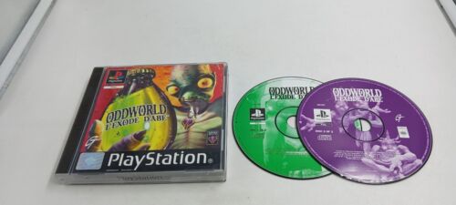 Jeu Sony Playstation 1 PS1 Oddworld L'exode d'Abe sans notice - Photo 1/6