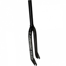 SE Racing BMX 26" FORCELLA CARRELLO DI ATTERRAGGIO per 1-1/8" senza filettatura NERO 4130 CrMo NUOVO