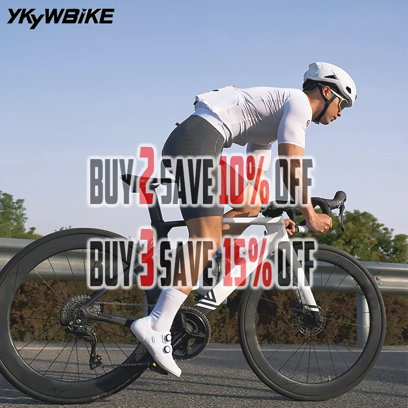 Summer Breathable Cycling Socks Men Anti Slip Seamless Aero Bike Wearproof Socks - Image 3 of 4