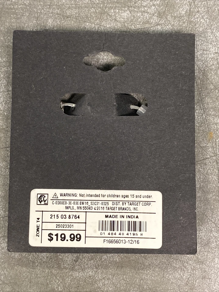 Pendientes de aro enchapados en plata para joyería de moda Foto 3 de 4