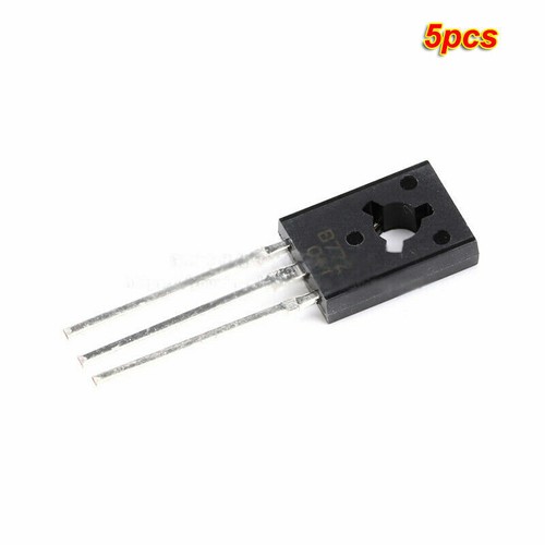 5 transistores B772 triodo DIP TO-126 PNP -30V/3A pies de cobre - Imagen 1 de 5