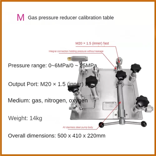 Portable Gas Pressure Pump Handheld Gas Pressure Source Calibration Station - Picture 19 of 27