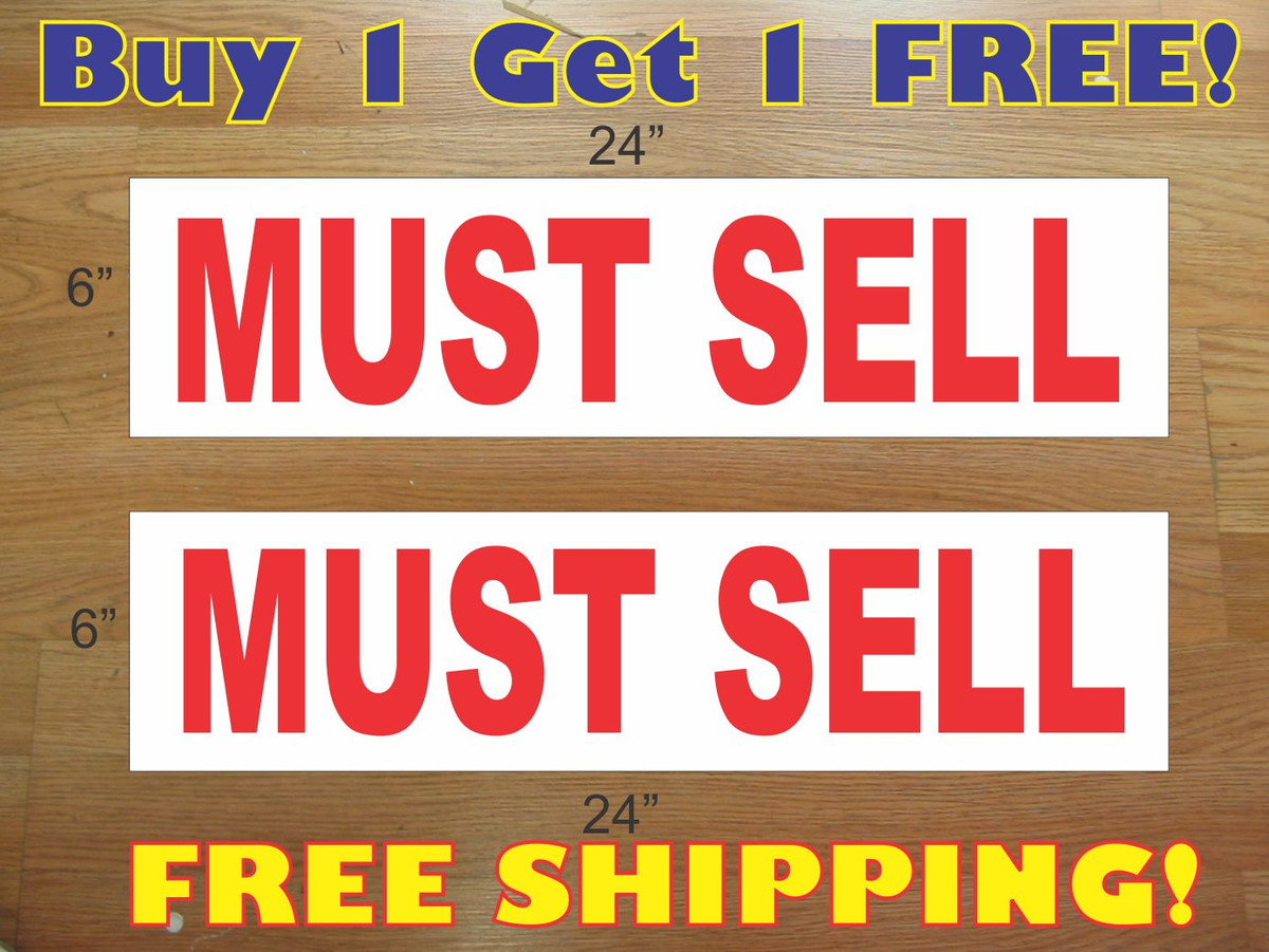 2'x6' New Construction Real Estate Rider Sign - Double Sided Weatherproof Corrugated Plastic