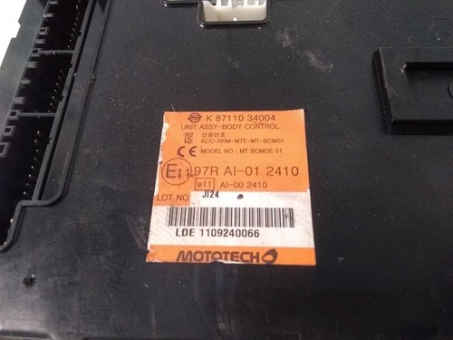 K8711034004 electronics module for SSANGYONG KORANDO CRYSTAL 4X2 2010 807316 - Picture 2 of 11