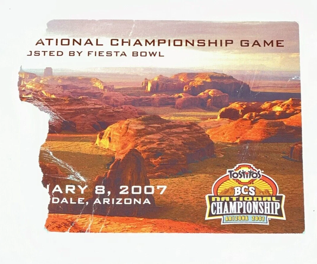 College Football National Championship Ticket Stub for sale | eBay