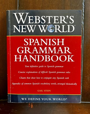 Spanish Grammar Handbook, Gail Stein ( VERY GOOD/ UNMARKED )