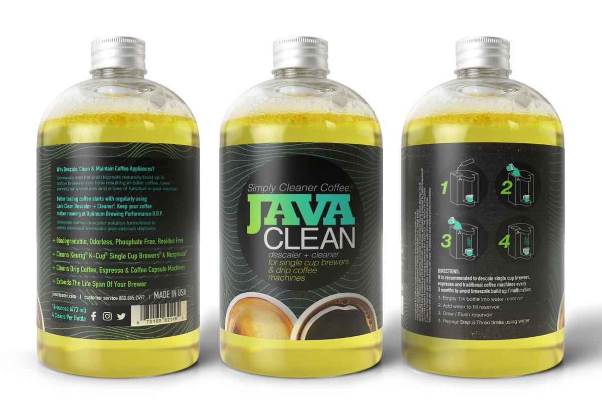 JAVA CLEAN SIMPLY CLEANER DESCALER CLEANER