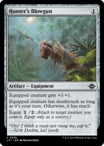 Hunter's Blowgun [The Lost Caverns of Ixalan] - Picture 1 of 11