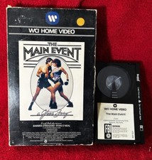 The Main Event BETA, 1980, WCI Home Video Barbra Streisand, Ryan O'Neal