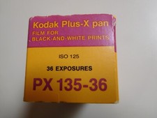 KODAK PLUS-X PAN PX 135-36 Black and White Panchromatic 35mm Film ISO 125