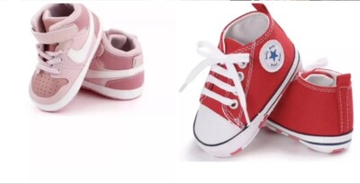 2PAIR DEAL - Baby Boy Girl Shoes Infant Sneakers Casual Shoes Newborn Baby Shoes