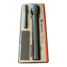 Maglite, X0101HQ 3-Cell C LED, Black With 2 Cell AA Flashlight Lite Pack Strap