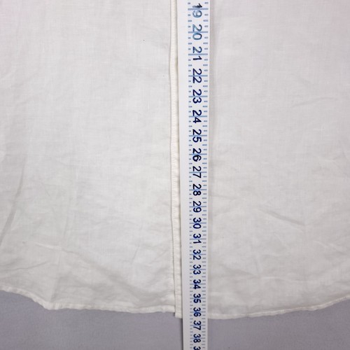Tommy Bahama Relax Shirt Men Big 4XB White 100% Linen Long Sleeve Button Up - 第 13/14 張圖片