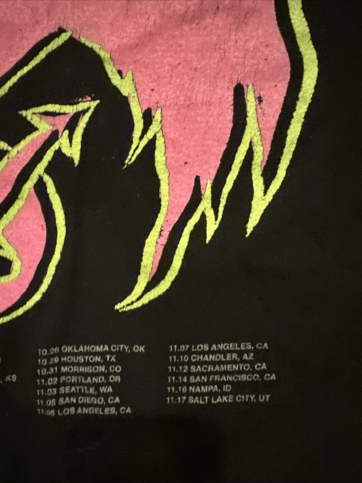 Camiseta Rob Van Dam Masculina Média L Preta "Dragon" Pro Wrestling Crate Impact - Imagem 4 de 4