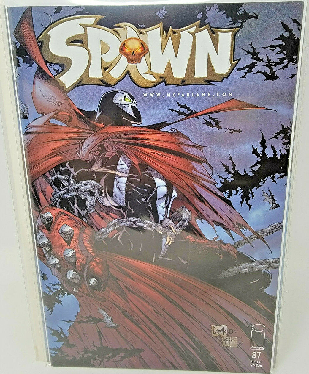 SPAWN #87 1st appearance of Mammon *1999* Todd McFarlane LOW PRINT 9.2
