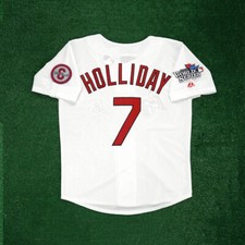 Matt Holliday 2013 St. Louis Cardinals World Series White Home Men's Jersey