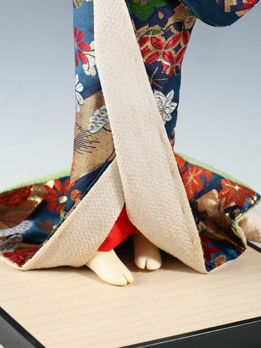 Beautiful Craft Maker Japanese Traditional Flute GEISHA Doll Oyama Product - Picture 8 of 21