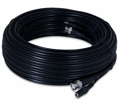 CCTV KAMERAS KABEL PROFI QUALITÄT KUPFER 10m 20m RG59 BNC VIDEO & DC POWER