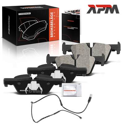 Bremsbeläge + Warnkontakt Hinten für BMW 1er F20 F21 F22 F23 F30 F34 F31 F33 F36