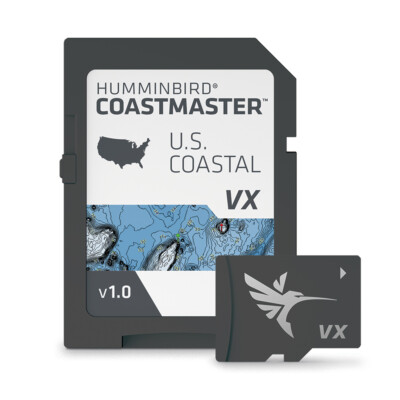 Humminbird CoastMaster Navigation Chart Map microSD SD Card 601015-1