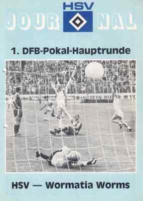Programme De Match Vintage 1960/61 - Hamburger SV Vs FC Barcelona - Collectible Football