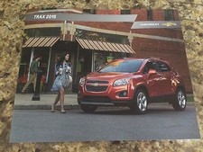 2015 Chevy Trax 26-page Original Sales Brochure