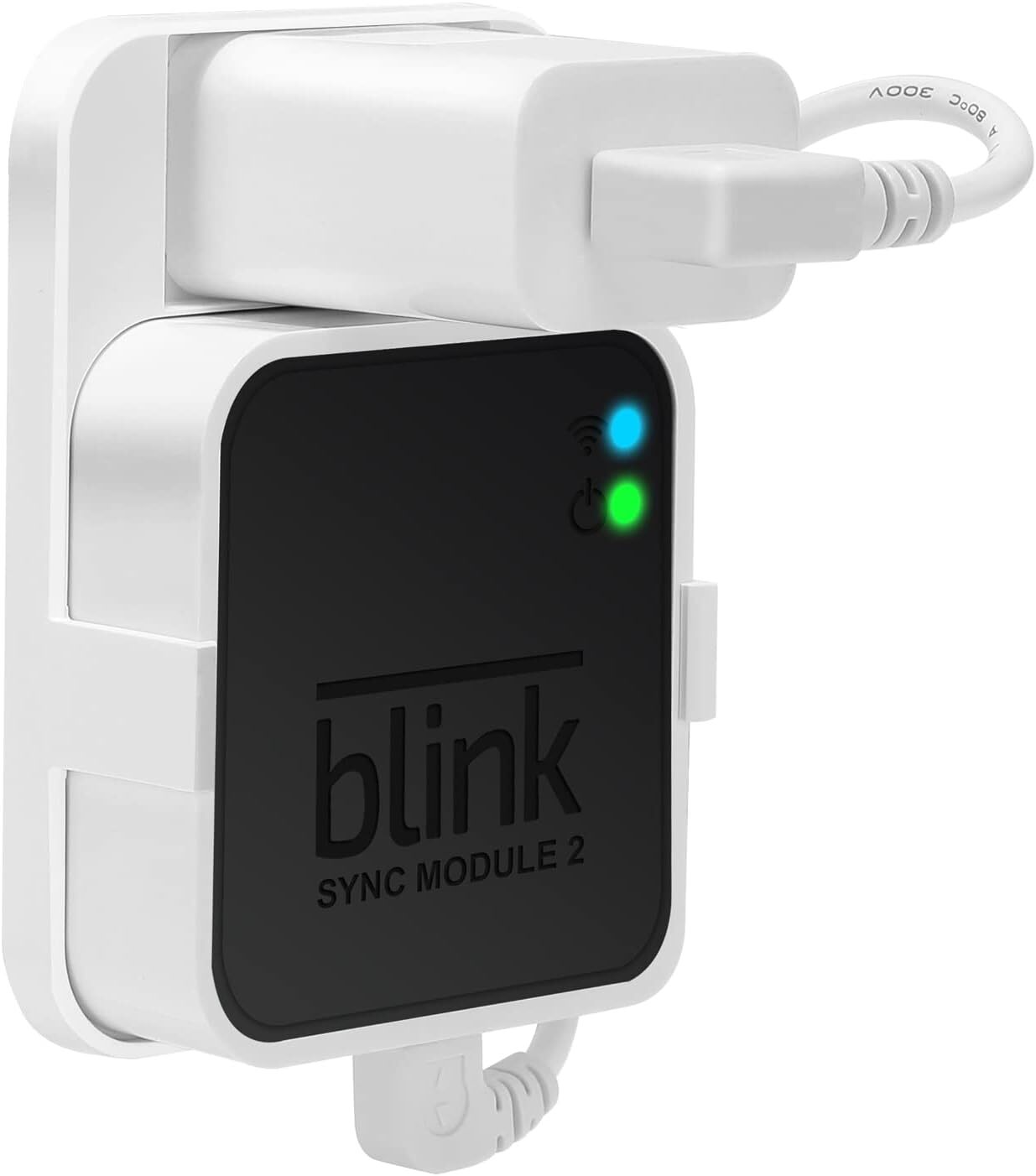 WDZREE Outlet Wall Mount for Blink Sync Module 2,Save Space and Easy White-image