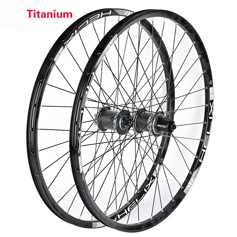 Mountain Bike Wheelset 32H XC Racing Cyclocross Bike Wheel QR/thru Axle Tubeless - Image 3 of 4