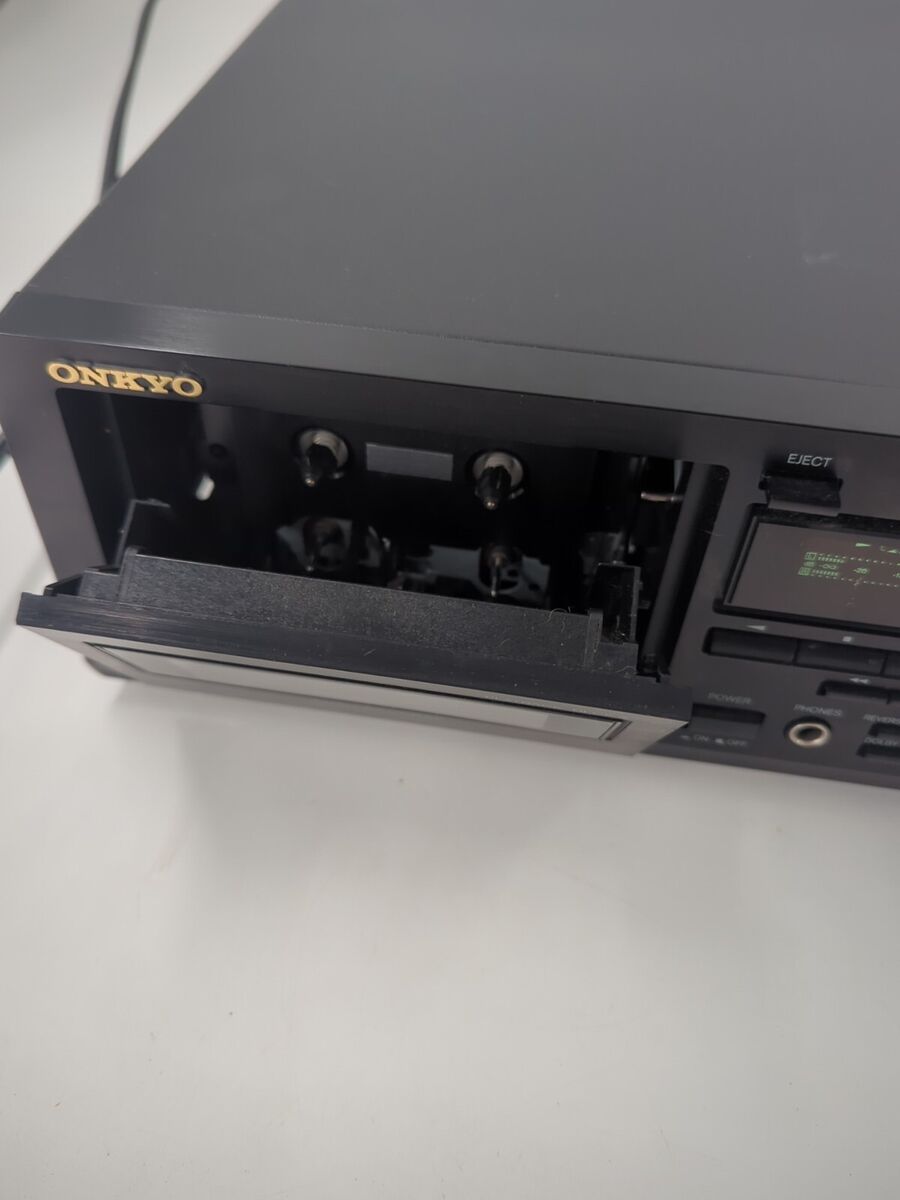 Onkyo TA-RW344 Auto Reverse Dual Cassette Deck with High Onkyo TA-RW344 Auto Reverse Dual Cassette Deck with High