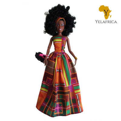 Afrikanische schwarze Barbie Modepuppen