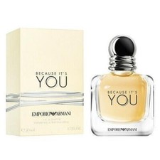 EMPORIO ARMANI BECAUSE IT'S YOU 50ml EAU DE PARFUM EDP Spray - Brand New