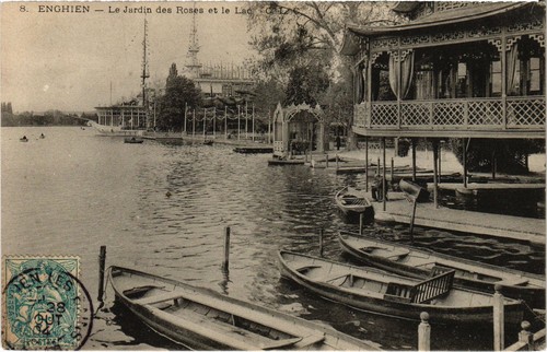 95 ENGHIEN LES Bains Le Pavillon Du Lac EUR 5,90 - PicClick FR