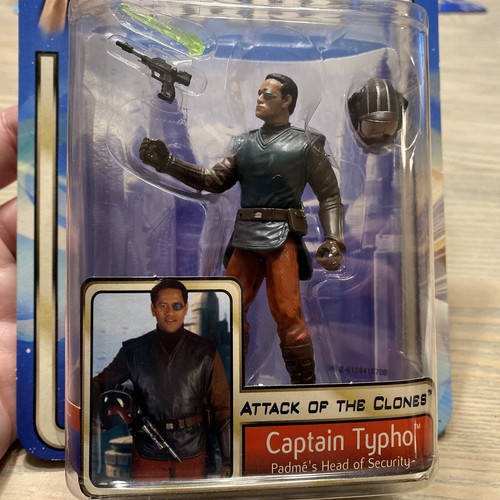 NUEVO Capitán Typho Jefe de Seguridad con Inserto de Fondo #9 Star Wars: AOTC - Imagen 11 de 12