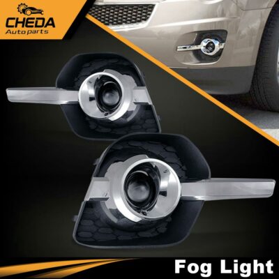 CLEAR BUMPER FOG LIGHTS DRIVING LAMP FIT FOR 2010-2016 CHEVY EQUINOX LEFT&RIGHT