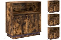 Sideboard Anrichte Schrank Lowboard Wohnzimmer GeräUcherte Eiche 71X34,5X75 Cm H