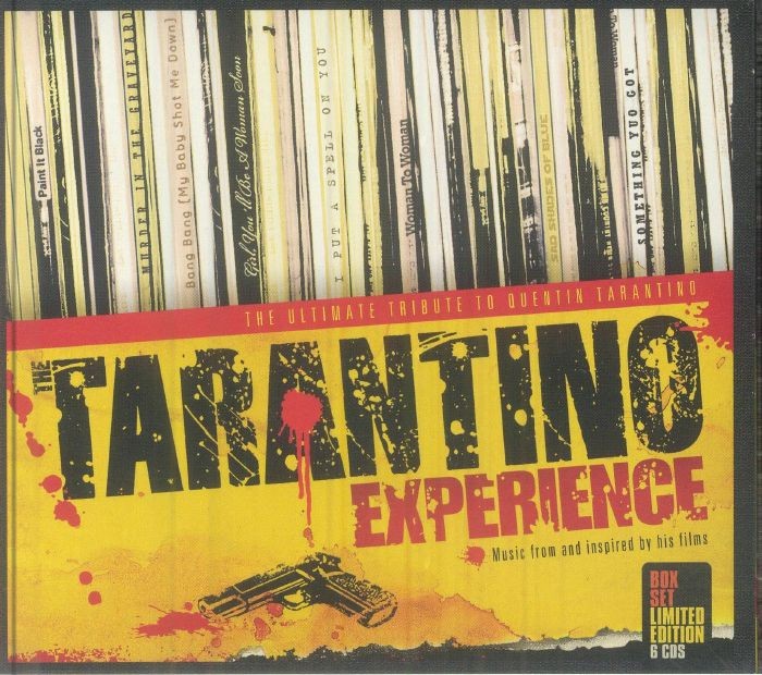 VARIOUS - The Tarantino Experience Box Set - unmixed 6xCD box set in slip-case