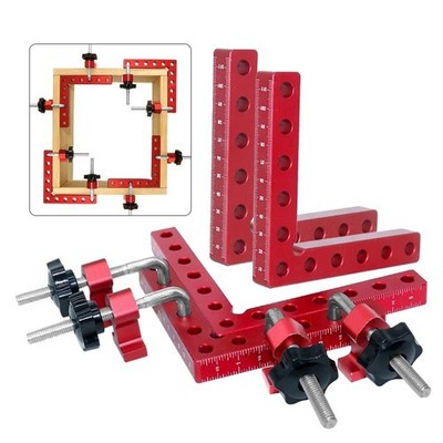 Aluminum Alloy Metal Corner Clamps For Woodworking Positioning 90 Degree 140mm