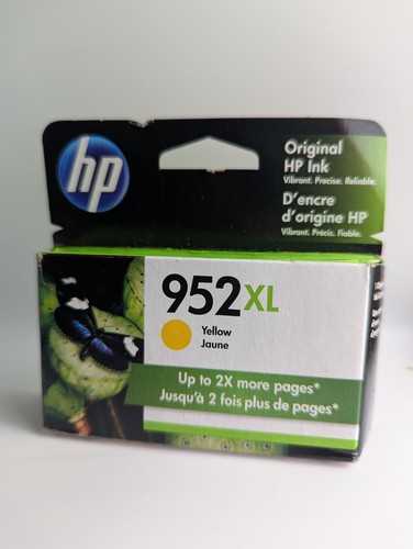 HP 952XL Tintenpatrone Gelb Hohe Kapazität OEM L0S67AN Original Abgelaufen April 2023