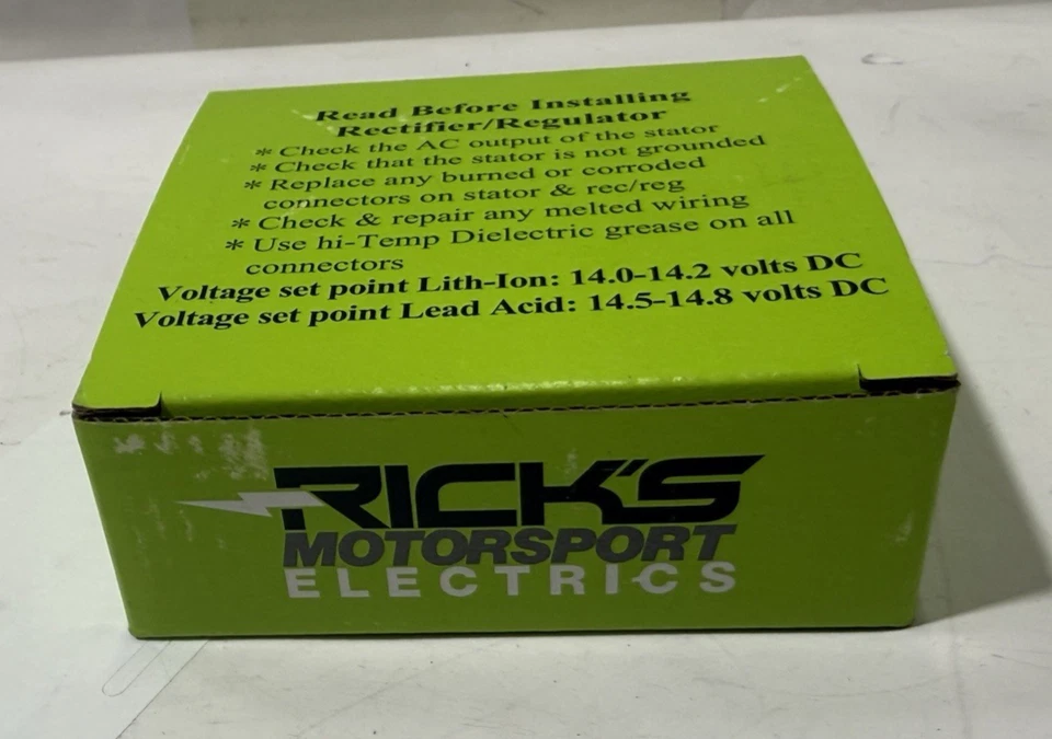 Rick's Motrosport Electrics  Yamaha Reactifier-Regulator #10-419 -NEW- Foto 4 de 4
