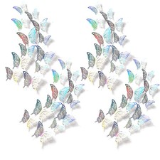 3D Butterfly Wall Decor 48 Pcs Multiple Sizes Styles Butterfly Decorations fo...
