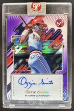 2025 Topps Pristine Ozzie Smith Auto Purple Refractor #/99 Cardinals