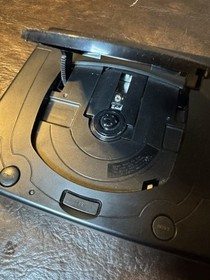 Sega Saturn MK-80000A Console Black Tested and Working  Loose Power Port