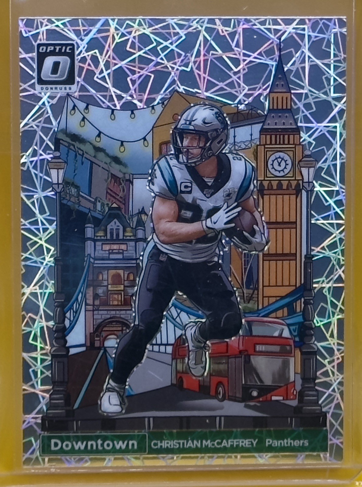 2023 Panini Donruss Optic International Downtown Christian McCaffrey