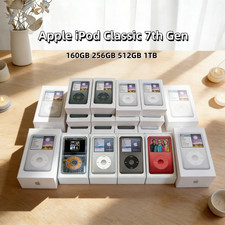 New Apple iPod Classic 5th 7th Gen160GB 256GB 512GB 1TB Custom Color 2000mAh SSD