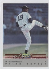 1992 Classic Best Minor League Bonus Card Red Brien Taylor #BC15 Rookie RC 0a1. rookie card picture