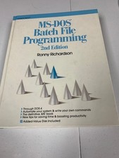 MS-DOS Batch File Programming 2nd Edition wit...